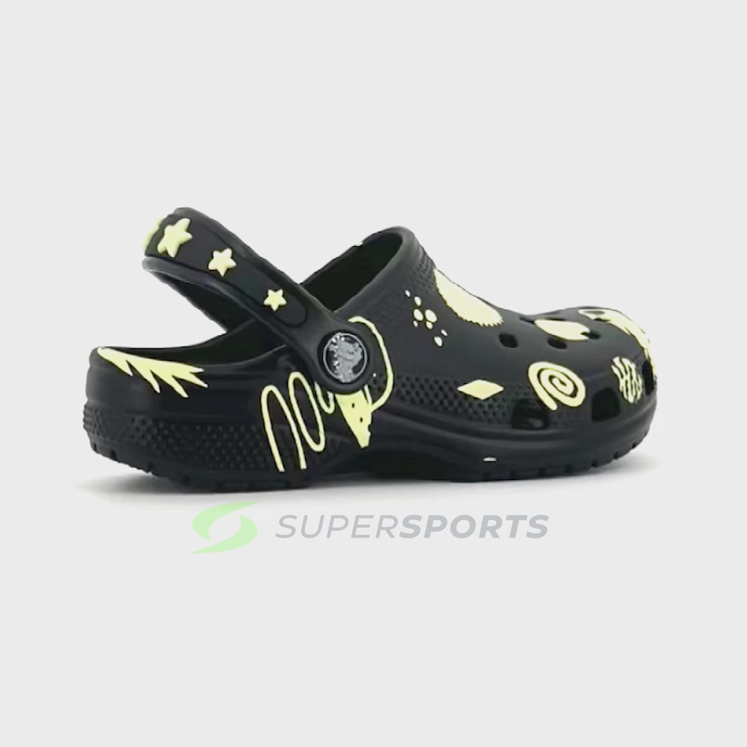 CROCS Classic Glow Space Clog Toddler รองเท้าลำลองเด็ก