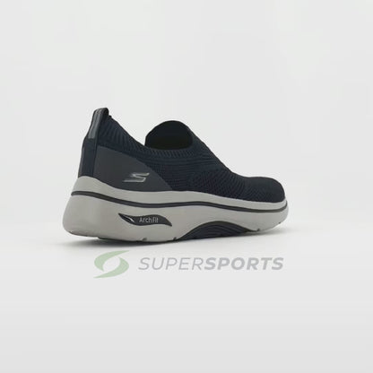 SKECHERS GO WALK® Arch Fit® 2.0 - Knitted Relief รองเท้าออกกำลังกายผู้ชาย
