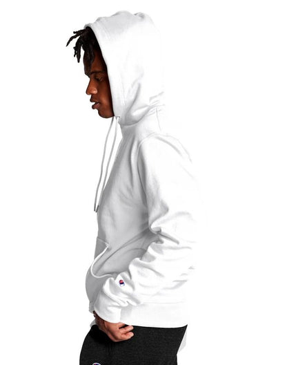 CHAMPION POWERBLEND HOODIE เสื้อฮู้ด ผู้ชาย S0889 407D55-045 White - 1