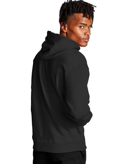 CHAMPION POWERBLEND HOODIE เสื้อฮู้ด ผู้ชาย S0889 407D55-003 Black - 1