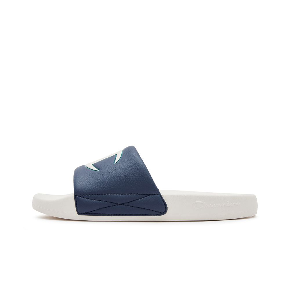 CHAMPION SLIDE C รองเท้าแตะแบบสวมผู้ชายและผู้หญิง U4AFASU01-M8 Blue - 1
