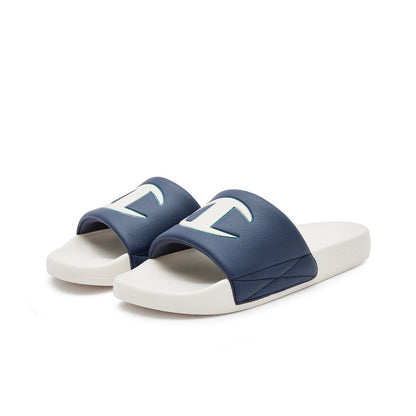 CHAMPION SLIDE C รองเท้าแตะแบบสวมผู้ชายและผู้หญิง U4AFASU01-M8 Blue - 1