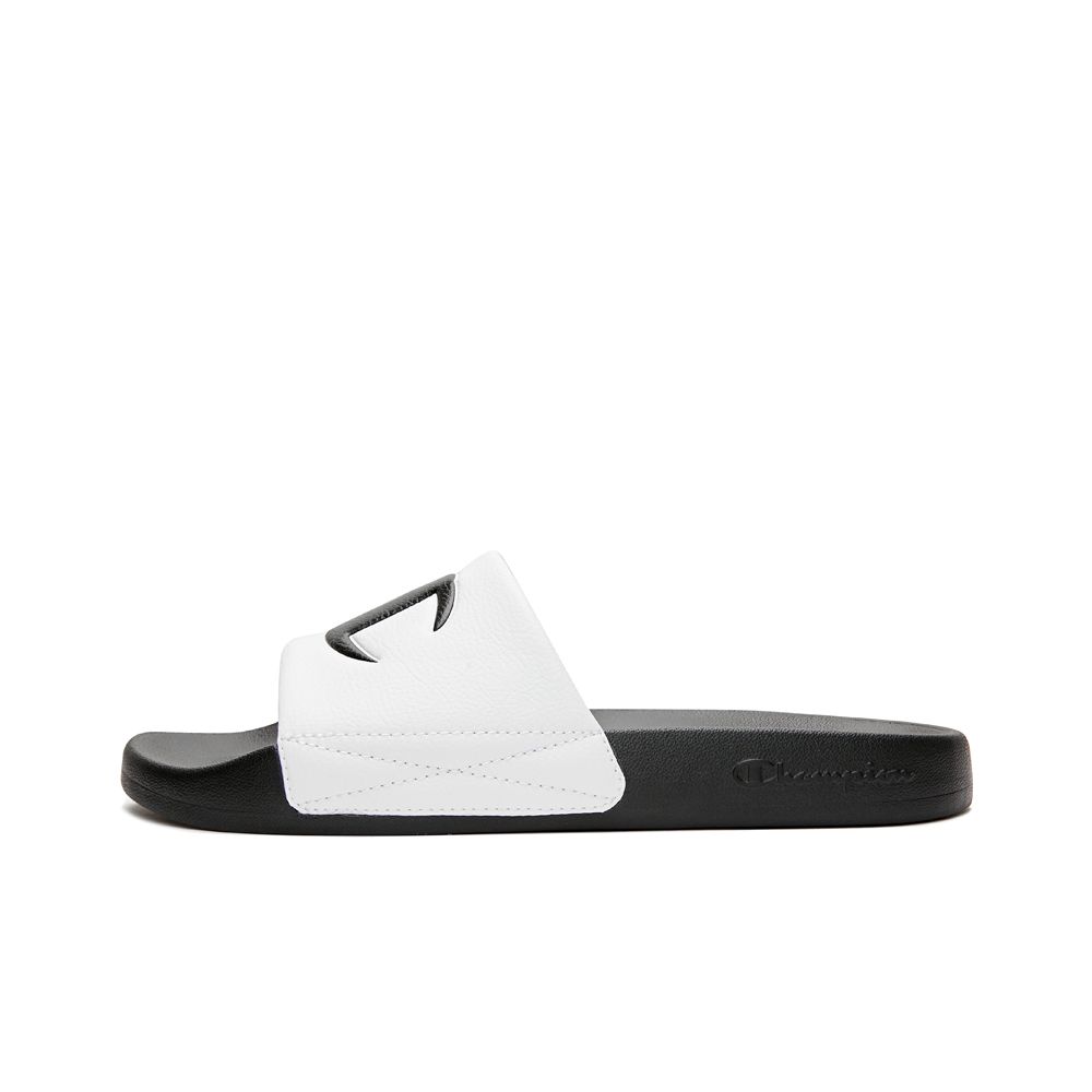 CHAMPION SLIDE C รองเท้าแตะแบบสวมผู้ชายและผู้หญิง U4AFASU01-U3 White - 1