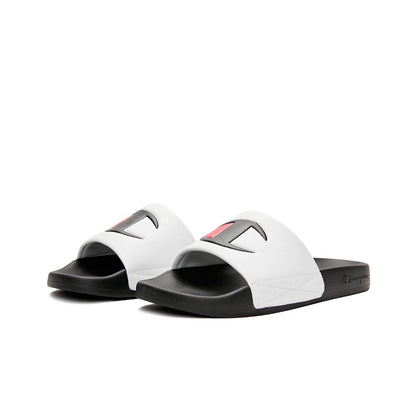 CHAMPION SLIDE C รองเท้าแตะแบบสวมผู้ชายและผู้หญิง U4AFASU01-U3 White - 1