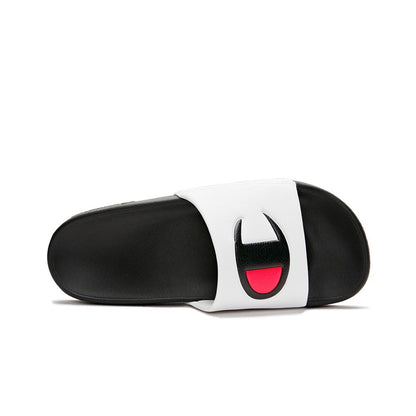 CHAMPION SLIDE C รองเท้าแตะแบบสวมผู้ชายและผู้หญิง U4AFASU01-U3 White - 1