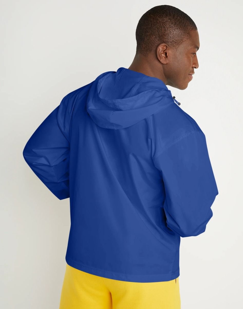CHAMPION STADIUM PACKABLE JACKET เสื้อแจ็คเก็ต ผู้ชาย V1012 549369-GUX Blue - 1